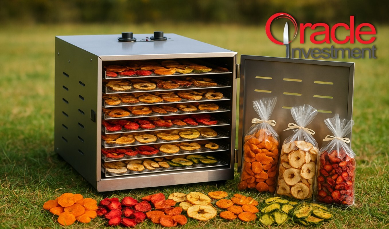 🍎 Idee de afacere profitabilă cu un simplu deshidrator de fructe și legume - Ghid Horeca Echipamente