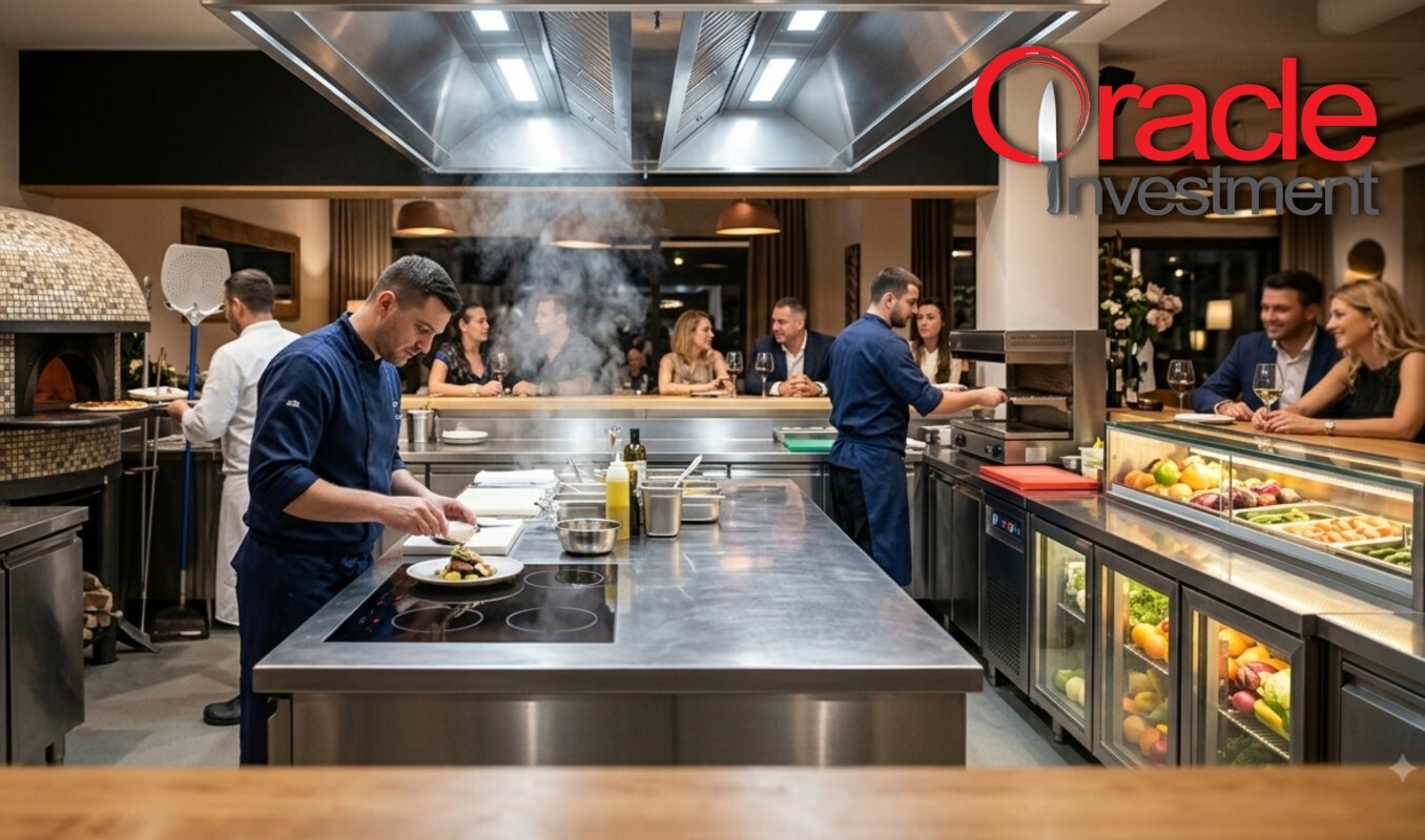 Conceptul de Open Kitchen (Bucătărie Deschisă): Avantaje, riscuri și ce echipamente trebuie să fie impecabile vizual