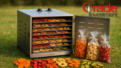 🍎 Idee de afacere profitabilă cu un simplu deshidrator de fructe și legume - Ghid Horeca Echipamente