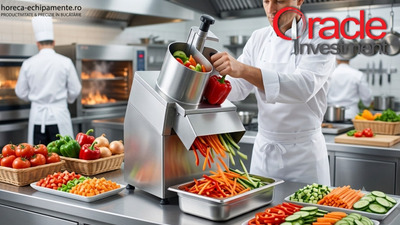 Cum crești producția și reduci munca în bucătărie: De ce mașina de tăiat legume e indispensabilă în restaurant?