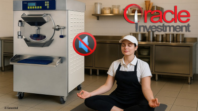 Mașină de înghețată profesională silențioasă – soluția ideală pentru o gelaterie de succes