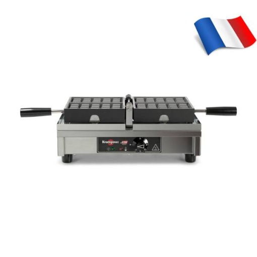 Aparat profesional de vafe 3×5 Bruxelles, 44x26x22h cm - Img 2
