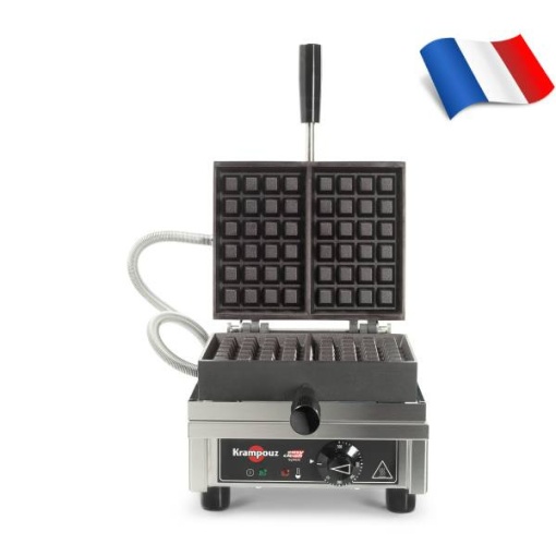 Aparat profesional de vafe 4×6 Bruxelles, 31x26x22h cm - Img 2