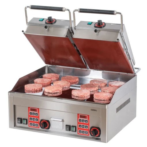 Contact grill automat electric dublu, pentru Steak și Burgeri, Casselin - Img 2