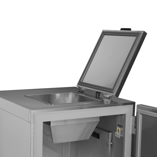 Coș de gunoi refrigerat, inox Tefcold - Img 2