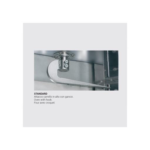 Cuptor brutărie electric rotativ FLEX, capacitate 12 tăvi, 17,45 kW Forni Fiorini - Img 4