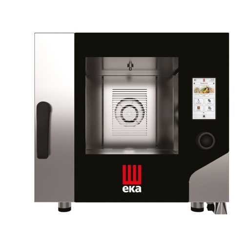 Cuptor electric combisteamer 4 tăvi 60x40 cm touchscreen, Eka Italia - Img 8