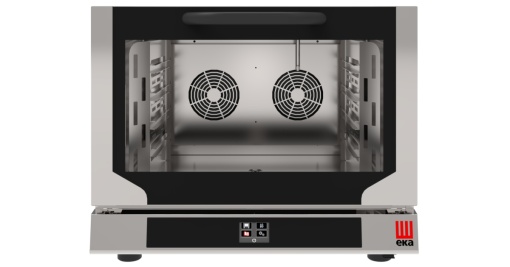 Cuptor electric combisteamer 4 tăvi GN1/1 touchscreen, abur indirect Eka Italia - Img 4