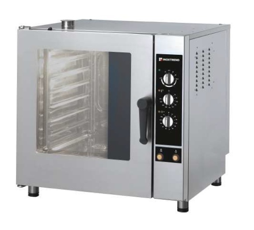 Cuptor electric combisteamer 7 tăvi GN2/1, electromecanic, Professional Inoxtrend - Img 2