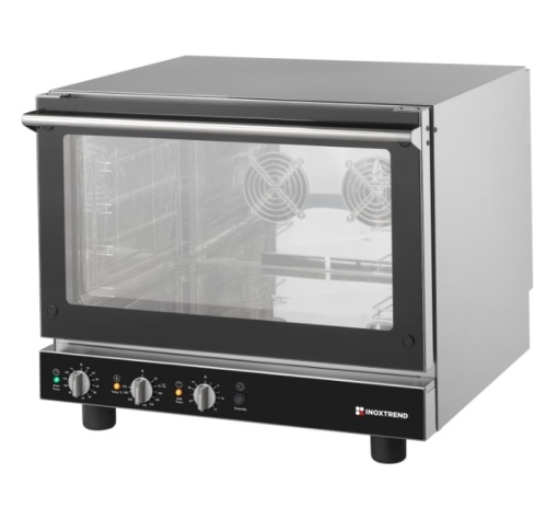 Cuptor electric covencție cu umidificare, electromecanic, 4 tăvi GN1/1 sau 60x40 cm, ToGo Inoxtrend - Img 8