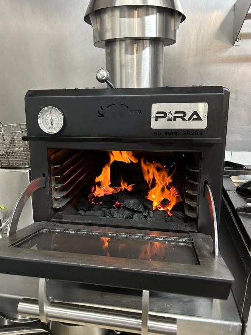 CUPTOR pe CĂRBUNI SERIA PRO HOME, PIRA 50 Black AB (pentru interior) - Img 5