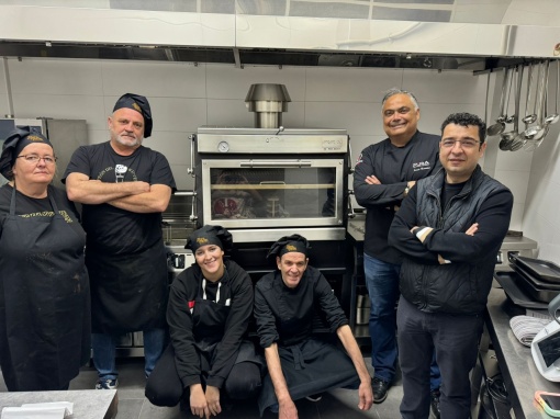 Cuptor pentru steak pe cărbuni, deschidere verticală, Pira 90 LUX ED - Img 6