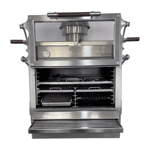 Cuptor pentru steak pe cărbuni, Pira 80 XXL Silver ED - Img 11