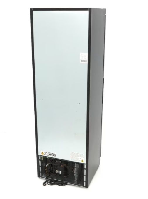 Dulap frigorific negru 400 litri cu 4 rafturi, frigider profesional Maxima - Img 5