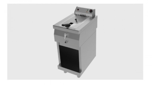 Friteuză electrică 8 Litri, cu suport deschis Jemi - Img 2