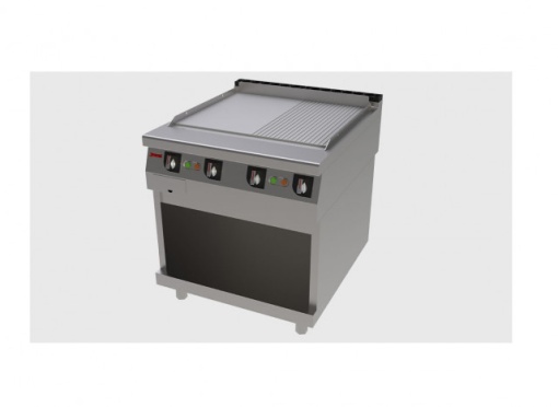 Fry top electric cu suprafata neteda/ striata