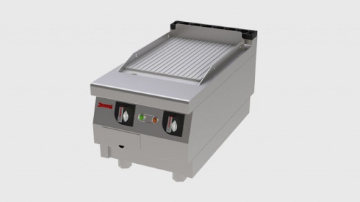 Fry top electric cu suprafață striată, Jemi - Img 2