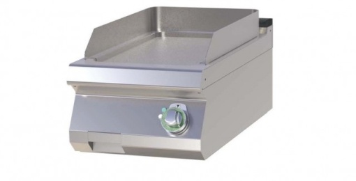 Gril simplu electric cu placa neteda, de banc