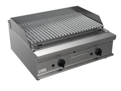 Grill cu rocă vulcanică pe gaz, 80x27 cm, Casta - Img 6