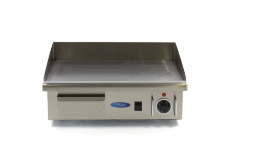 Grill Grătar frytop electric neted, 550×365 mm inox - Img 5