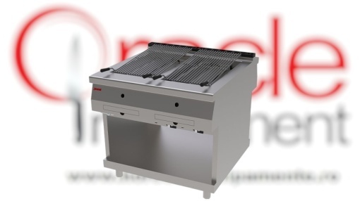 Grill pe gaz cu apă 90x100 cm, Jemi