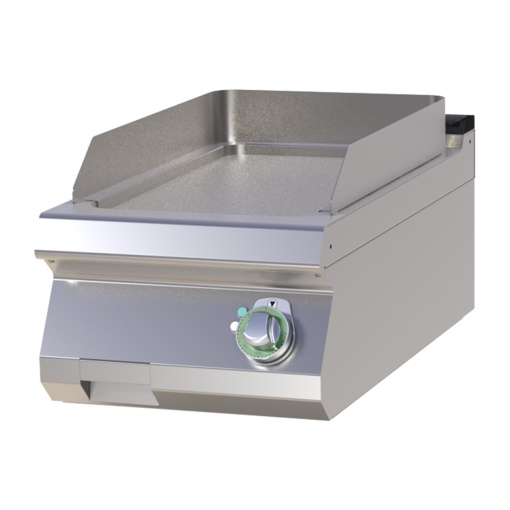 Grill simplu electric CROMAT cu placă netedă, de banc - Img 3