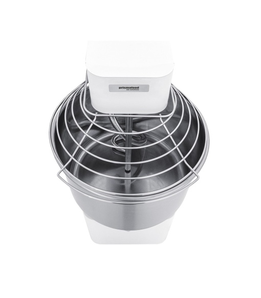 Malaxor cu spirală, cuvă și cap fixe 16 L, 12 kg, 2 viteze - Img 3