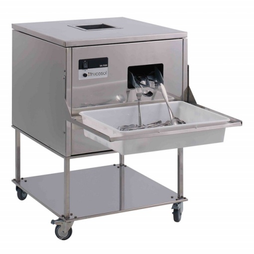 Mașină de lustruit și sterilizat tacâmuri 7000 buc/oră, FRUCOSOL SH7000 - Img 2