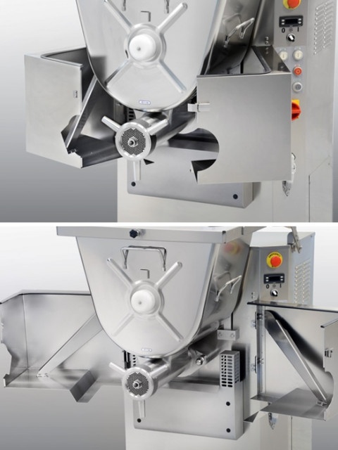 Mașină de tocat carne, frigorifică cu alimentare automată, 1200 kg/oră - Img 3