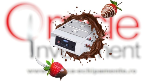 Mașină de topit, temperat ciocolata, 2 x GN1/3, Maxima
