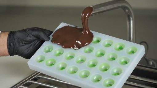 Mașină de topit, temperat ciocolata cu dozator, 40 kg ChocoTemper - Img 7