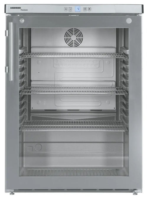 Mini frigider, minibar răcire dinamică, 43 litri, Inox, Liebherr - Img 4
