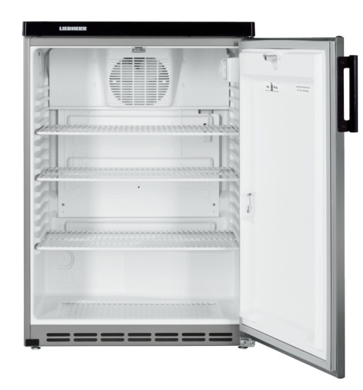 Mini frigider, răcire dinamică, 160 litri, Argintiu, Liebherr - Img 2