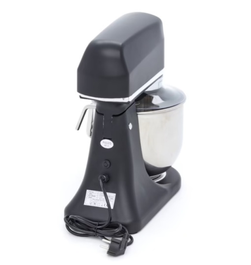 Mixer planetar Negru Profesional - 7 L - Până la 2 kg de Aluat, Maxima - Img 15