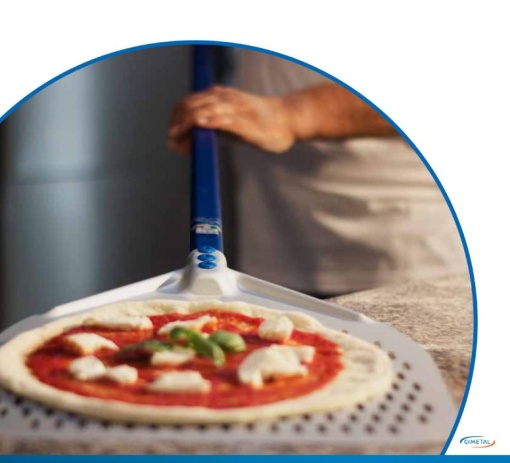Paletă de pizza perforată, 36 cm - Img 6