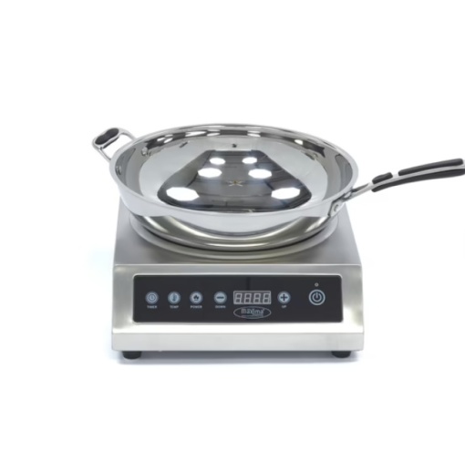 Plită cu inducție Wok 26 cm, profesională Maxima - Img 6