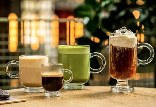 Set 6 pahare pentru Cafea Frappe sau Ciocolată caldă 260 ml, Onis Sentido - Img 4