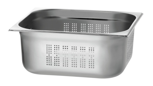 Tavă de inox (perforată) GN2/3 h 150 mm - Img 2