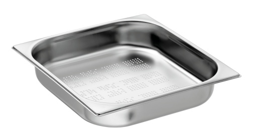 Tavă de inox (perforată) GN2/3 h 65 mm - Img 4