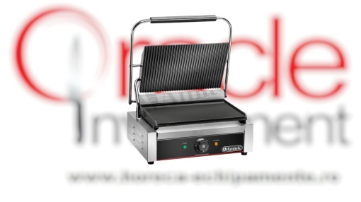 Toaster cu mecanism prin apăsare pe plăci striată+netedă, Amitek