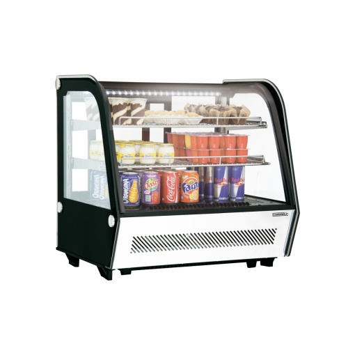 Vitrină frigorifică 120 L, de expunere, Casselin - Img 2