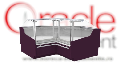 Vitrină frigorifică de expunere, incorporabilă, inox, 2769x1220 mm, Infrico