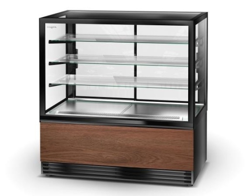 Vitrină frigorifică pentru cofetărie, patiserie 1370 mm - Img 2