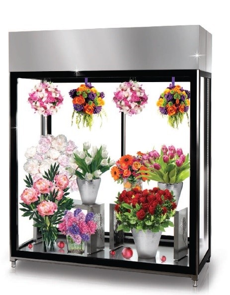 Vitrină frigorifică pentru flori 140 cm - Img 2