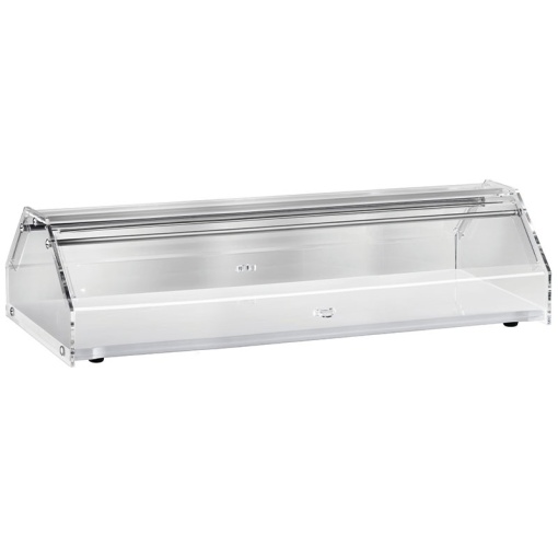 Vitrină neutră Albă pentru brioșe sau patiserii, 85 cm Forcar - Img 3