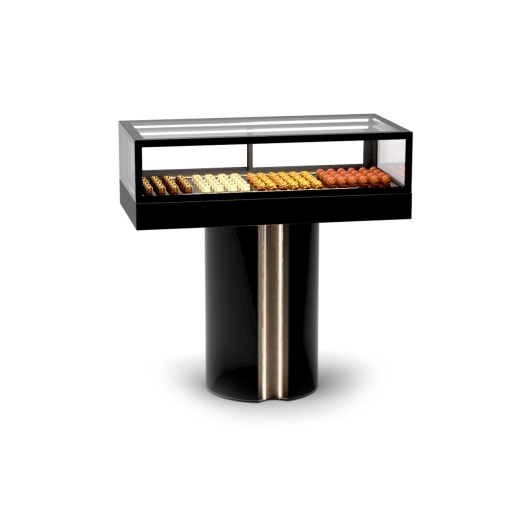Vitrină neutră Integra T 1000x600x1200 mm, IN120/20-120TN Sayl - Img 3