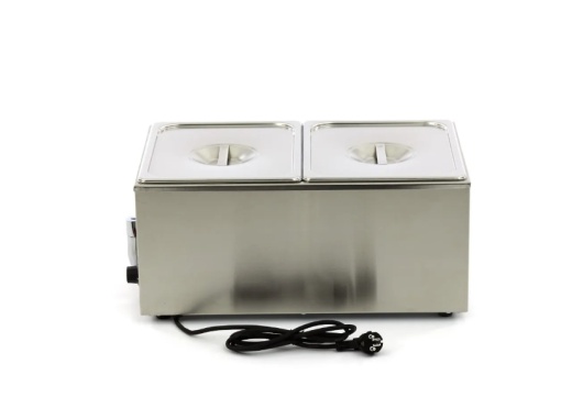 Bain Marie electric 2 GN1/2 cu capac - Img 6