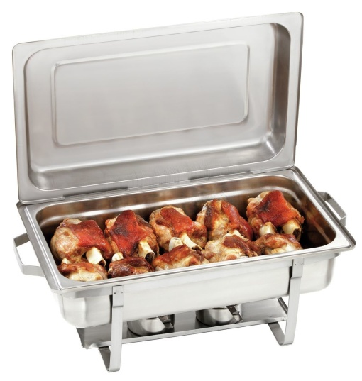 Chafing dish GN 1/1 cu suport pentru combustibil - Img 2