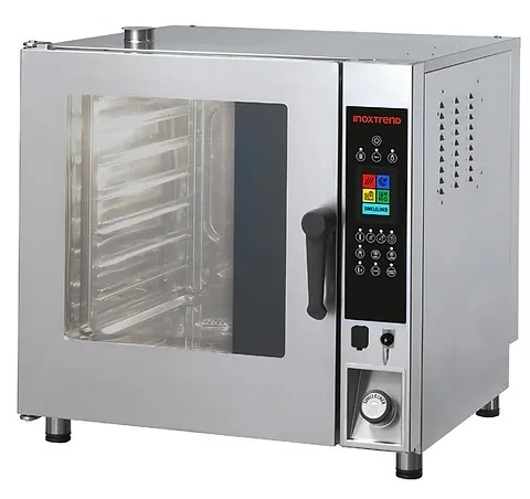 Cuptor electric combisteamer 7 tăvi GN1/1, touchscreen, Professional Inoxtrend - Img 8