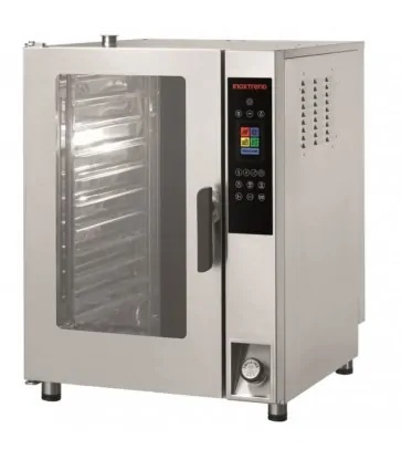 Cuptor electric cu injecție directă 10 tăvi GN1/1, touchscreen, Professional Inoxtrend - Img 7